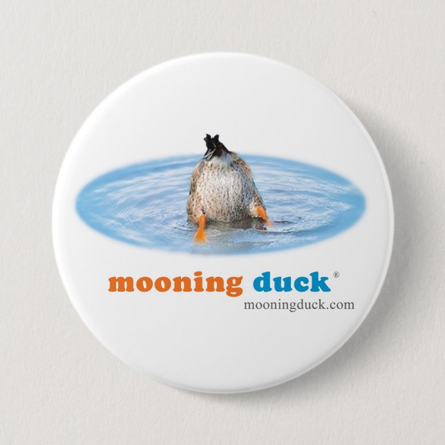 Badge Rond 7,6 Cm Pin de logo de Mooningduck (Devant)