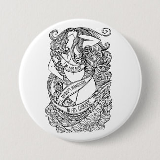 Badge Rond 7,6 Cm Pin glorieux