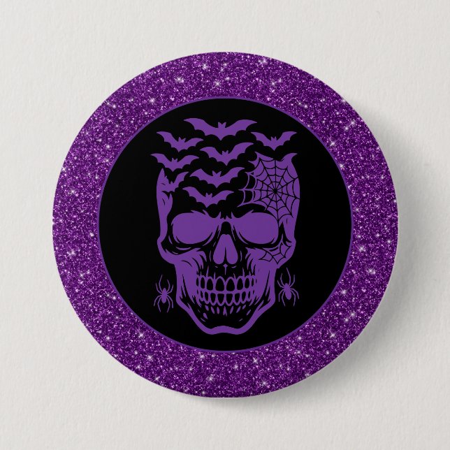 Badge Rond 7,6 Cm Pin Halloween (Devant)