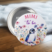 Pingouin en Fleurs Baby shower Mimi à être