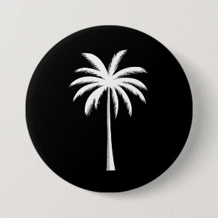 Badge Rond 7,6 Cm Plage de coucher de soleil de vacances d'été frais