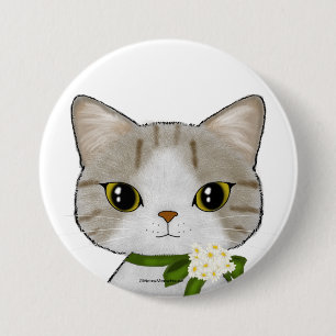 Badge Rond 7,6 Cm Pleine lune
