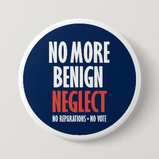 Badge Rond 7,6 Cm Plus de négligence bénigne