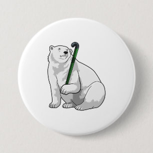 Badge Rond 7,6 Cm Polar bear