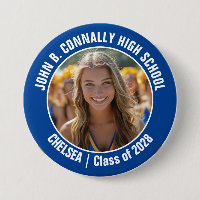 Pom-pom girl Bleue Photo High School Spirit