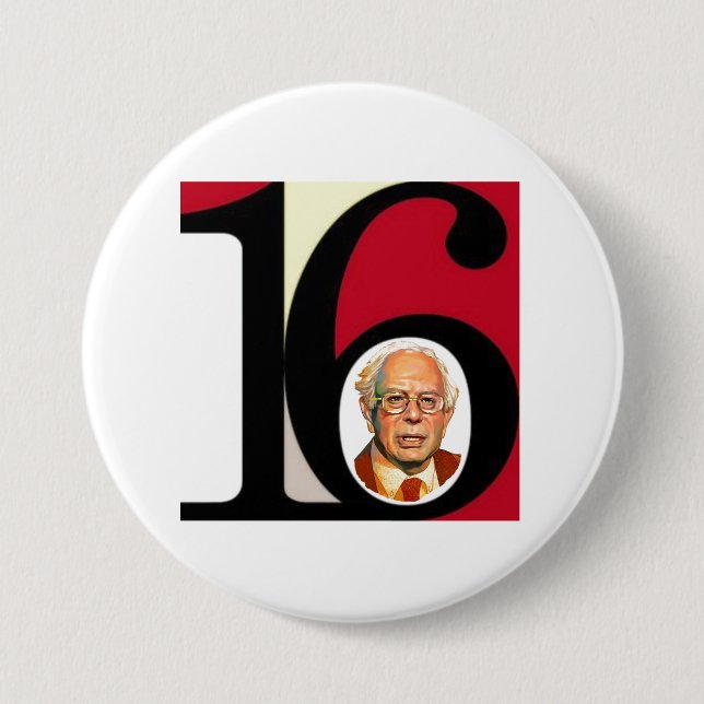 Badge Rond 7,6 Cm Ponceuses 16 de Bernie (Devant)