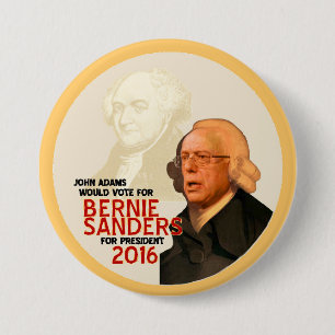 Badge Rond 7,6 Cm Ponceuses de Bernie pour le président 2016