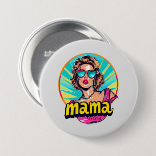 Badge Rond 7,6 Cm Pop Art Retro Personnalisé (3)