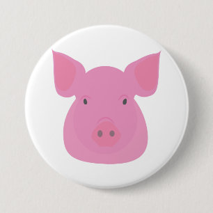 Badge Rond 7,6 Cm Porc