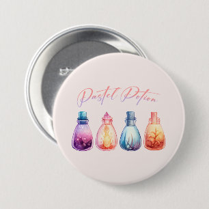 Badge Rond 7,6 Cm Potion Pastel