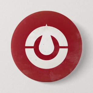 Badge Rond 7,6 Cm préfecture de Kochi