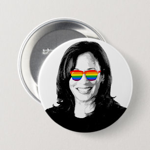 Badge Rond 7,6 Cm Pride Kamala Harris 2024