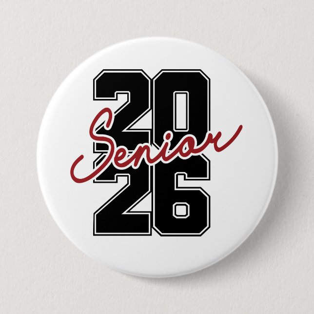 Badge Rond 7,6 Cm Promotion 2026 (Devant)