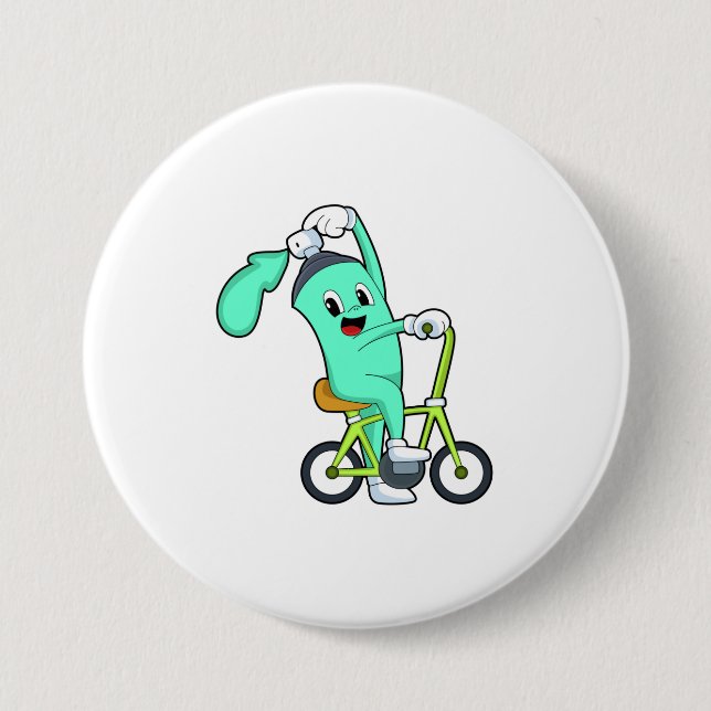 Badge Rond 7,6 Cm Pulvériser la boîte à vélo (Devant)