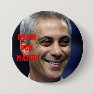 BADGE ROND 7,6 CM RAHM POUR LE MAIRE