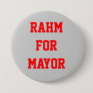 BADGE ROND 7,6 CM RAHM POUR LE MAIRE
