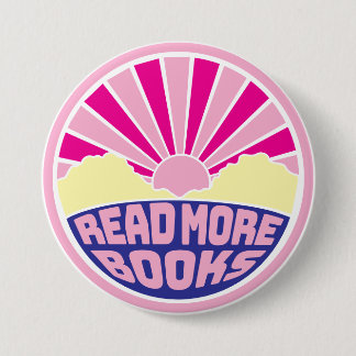 Badge Rond 7,6 Cm Read More Books