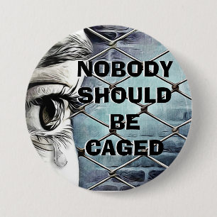 Badge Rond 7,6 Cm Refugee Immigrants Rights Button