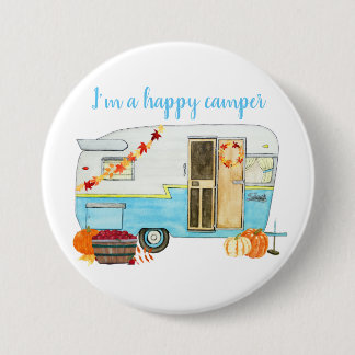 Badge Rond 7,6 Cm Remorque de camping-cars