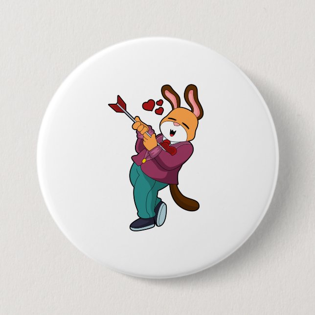 Badge Rond 7,6 Cm Renard marié avec costume (Devant)