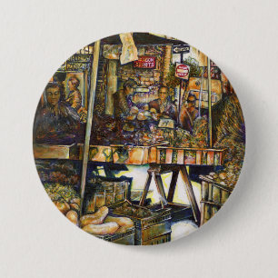 Badge Rond 7,6 Cm Rend la créativité plus éclatante