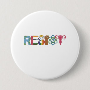 Badge Rond 7,6 Cm Résister à la résistance des chemises combattre la