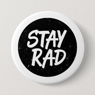 Badge Rond 7,6 Cm Rester en piste