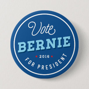 Badge Rond 7,6 Cm Rétro Bernie