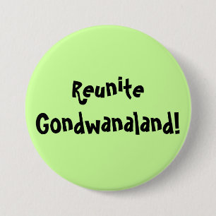 Badge Rond 7,6 Cm Réunissez Gondwanaland 1 bouton