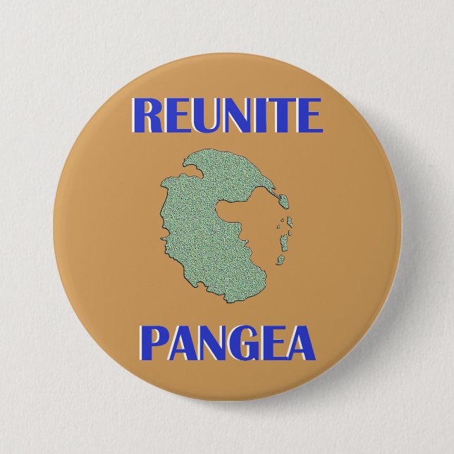 Badge Rond 7,6 Cm réunissez pangea (Devant)