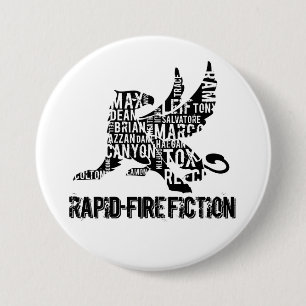 Badge Rond 7,6 Cm RFF Logo de Griffin Button BLK