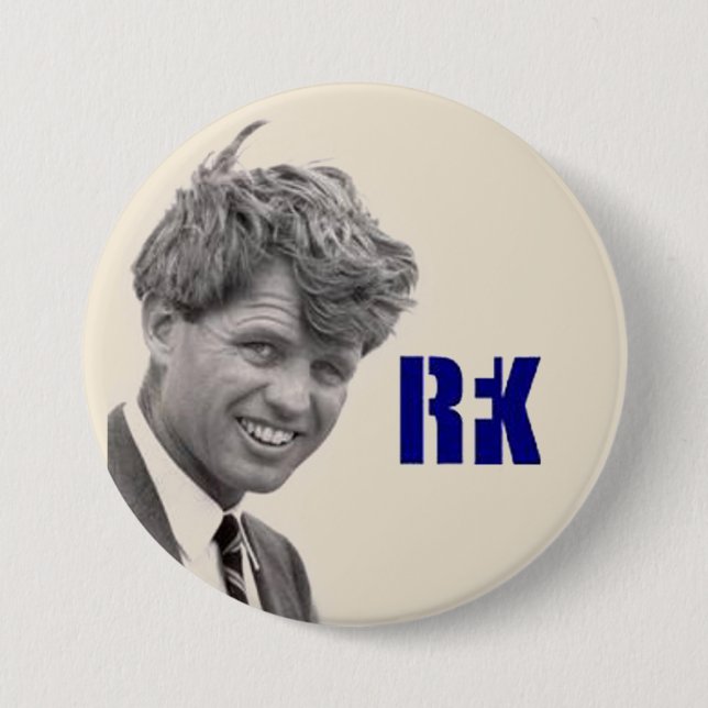 BADGE ROND 7,6 CM RFK (Devant)
