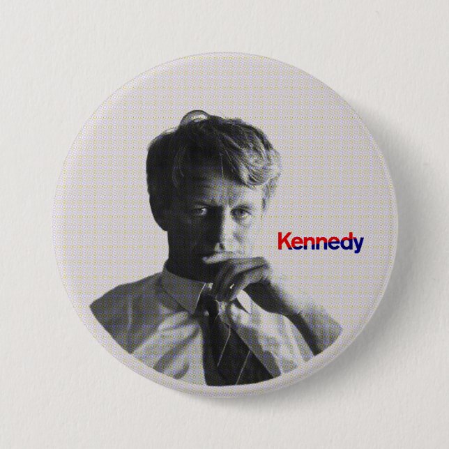 Badge Rond 7,6 Cm Robert F. Kennedy (Devant)