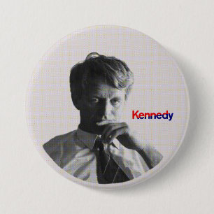 Badge Rond 7,6 Cm Robert F. Kennedy