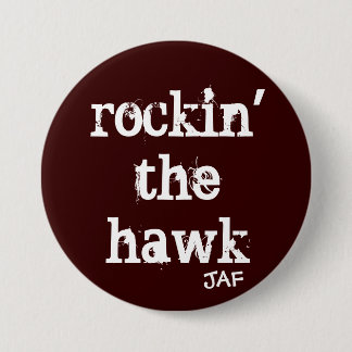 Badge Rond 7,6 Cm Rockin le faucon