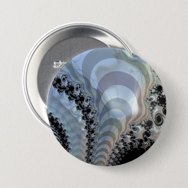 Badge Rond 7,6 Cm Royaumes Récursifs (Devant & derrière)