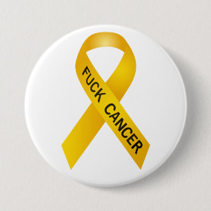 Badge Rond 7,6 Cm Ruban de Cancer de F