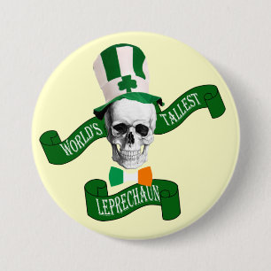 Badge Rond 7,6 Cm Saint Patrick, le jour le plus grand du monde