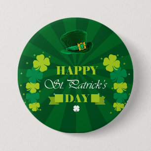 Badge Rond 7,6 Cm Saint Patrick's Day
