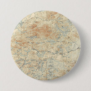 Badge Rond 7,6 Cm Saint Regis Canoe Area Détails dans les Adirondack