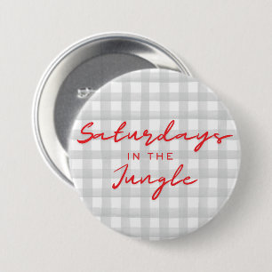 Badge Rond 7,6 Cm Samedi dans la jungle