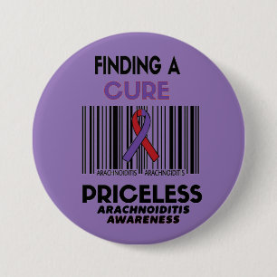 Badge Rond 7,6 Cm Sans prix...Arachnoïte