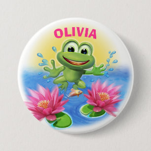 Badge Rond 7,6 Cm Saut de l'insigne nommé fait sur commande de fête