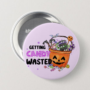 Badge Rond 7,6 Cm Se débarrasser des bonbons