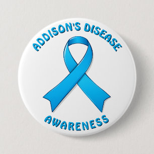 Badge Rond 7,6 Cm Sensibilisation à la maladie d'Addison - 29 mai