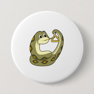 Badge Rond 7,6 Cm Serpent en musique avec Triangle.PNG