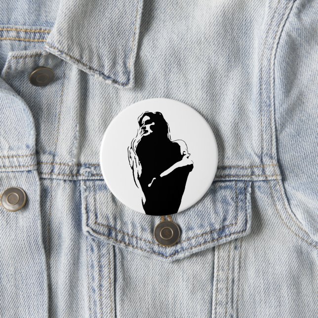 Badge Rond 7,6 Cm Shudders (En situation)