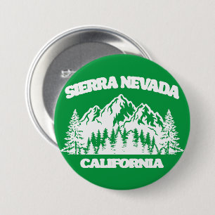Badge Rond 7,6 Cm Sierra Nevada Californie