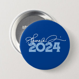 Badge Rond 7,6 Cm Signature Kamala 2024