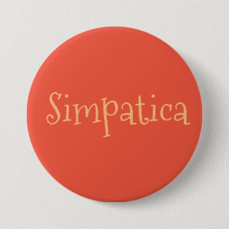 Badge Rond 7,6 Cm simpatica